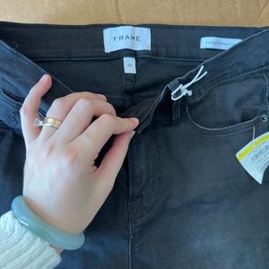 frame size 26 black jeans
